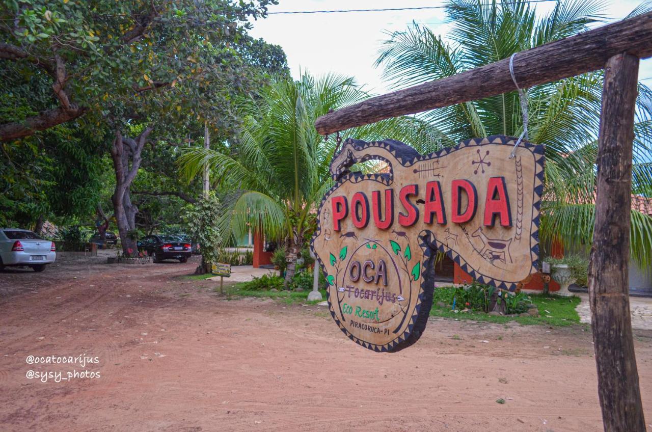 Oca Tocarijus Eco Resort Piracuruca Bagian luar foto